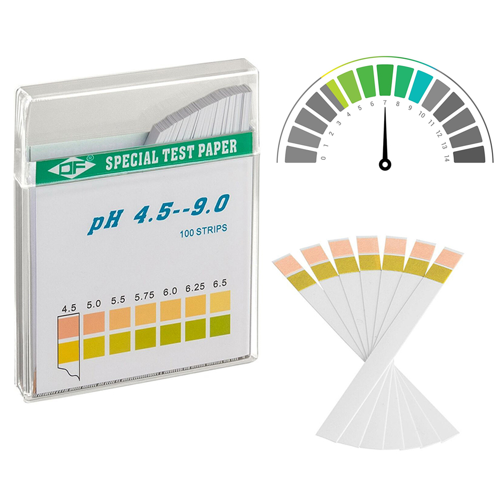 Water Testing Kit - Kit com 100 Tiras de Papel