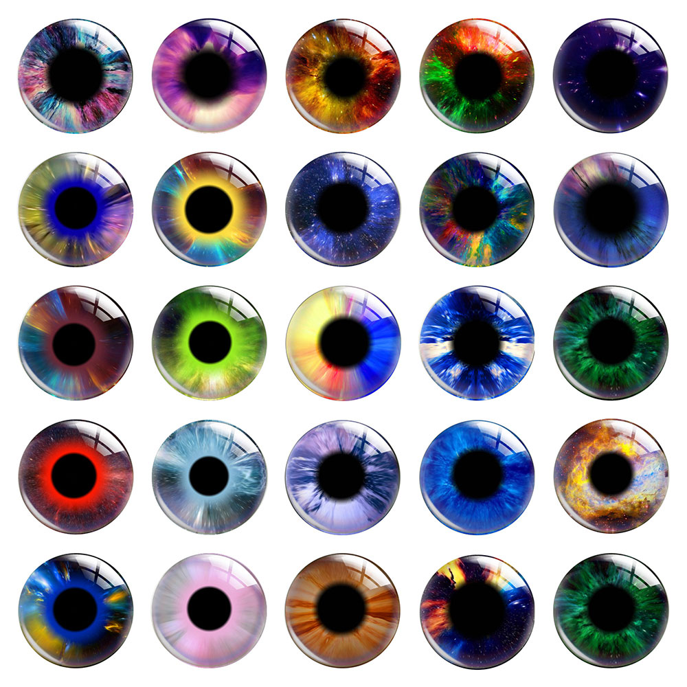 Science Toys - Cabochão de Vidro Redondo com Fundo