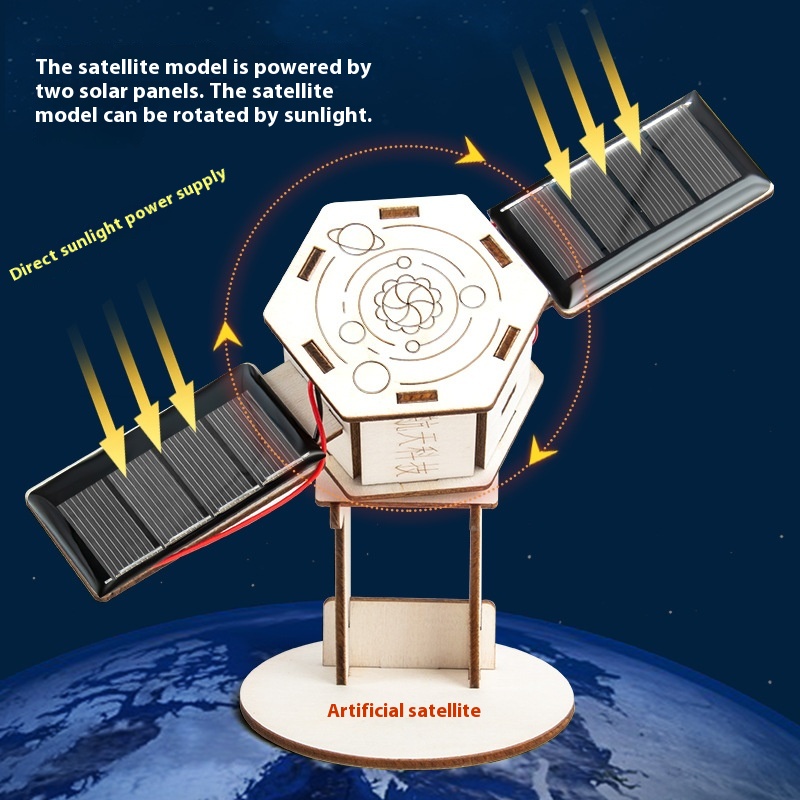 Kit de Montagem de Satélite So - Science Toys Diy avaliação e preço