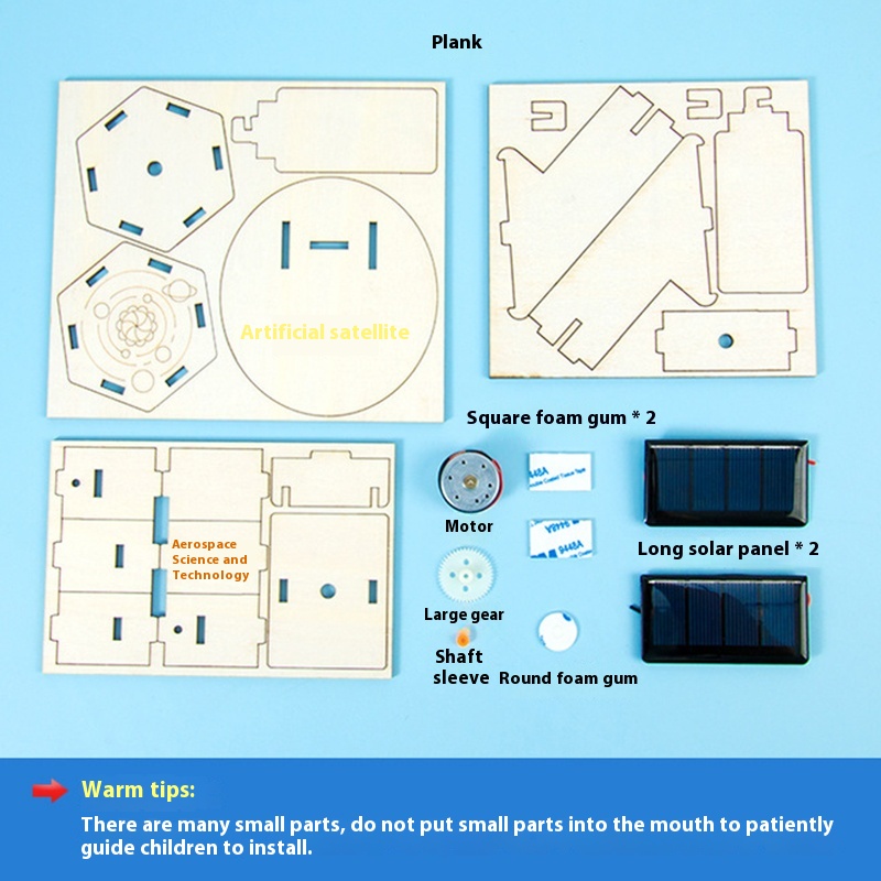 Kit de Montagem de Satélite So - Science Toys Diy avaliação e preço