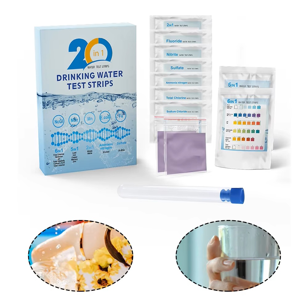 YAGO Kit de Teste de Água 20 e - Water Testing Kit avaliação e preço