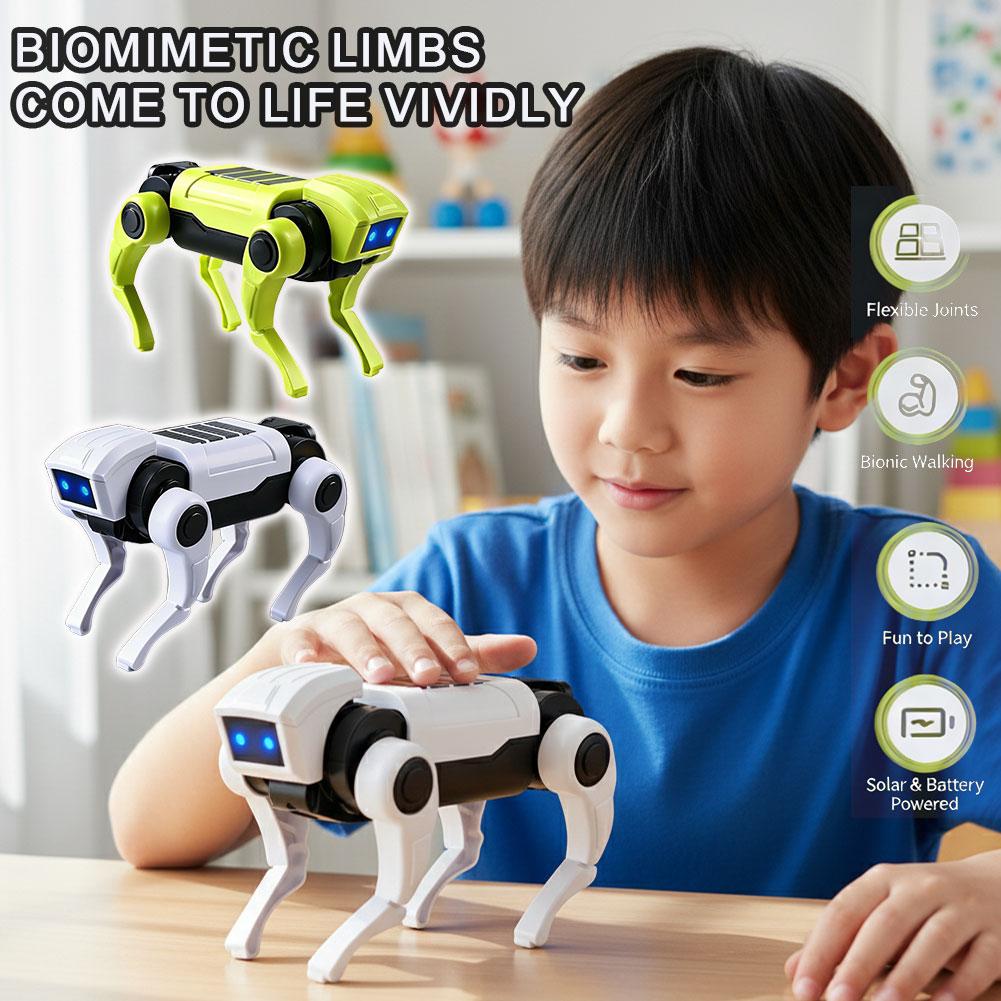 1/2 Peças Robô RC Cão Mecânico - Science Toys Diy avaliação e preço