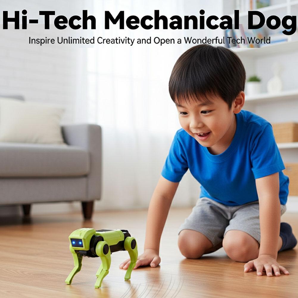 1/2 Peças Robô RC Cão Mecânico - Science Toys Diy avaliação e preço