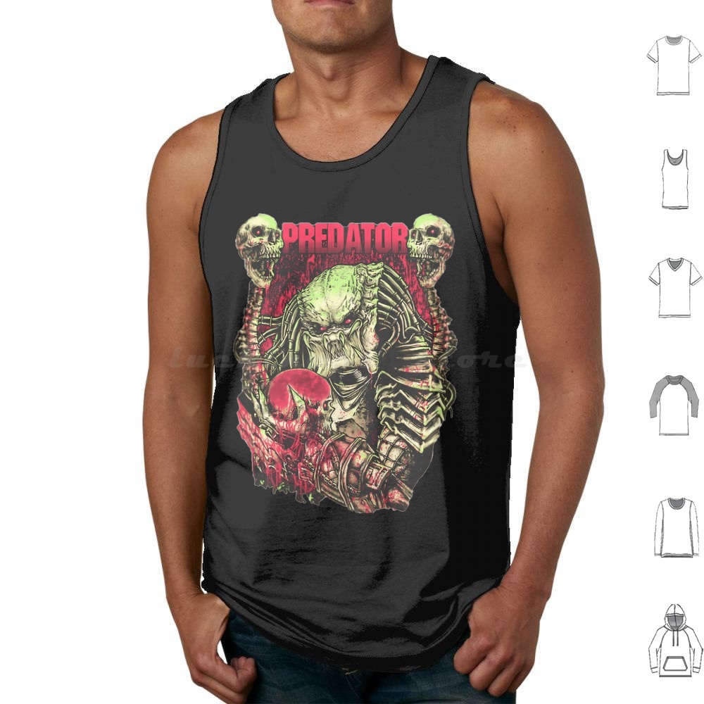 Arte tank tops colete sem mang - Science Hunter avaliação e preço