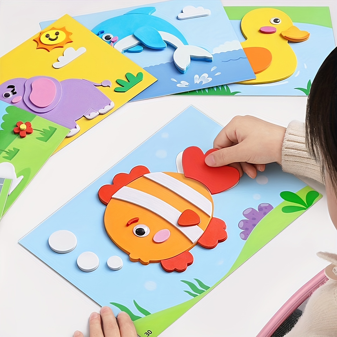 Adesivos 3D para Crianças, Des - Science Toys Diy avaliação e preço